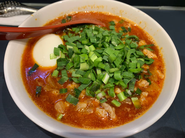 「勝浦タンタンメン 半熟玉子」@じもんの写真