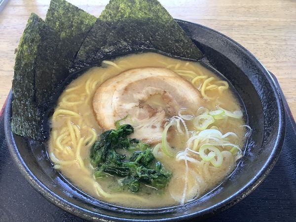 「福田屋　横浜家系ラーメン　790円」@小田原厚木道路・小田原PAの写真