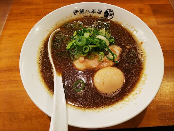 「中華そば+味玉」@中華そば つけそば 伊蔵八 本店の写真