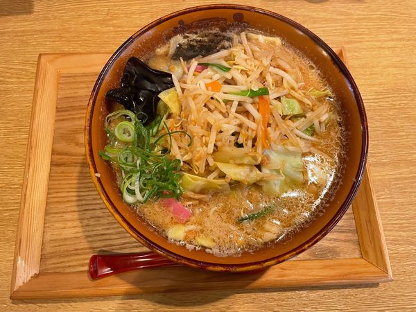 「特製濃厚味噌野菜ラーメン@850」@味噌乃家の写真