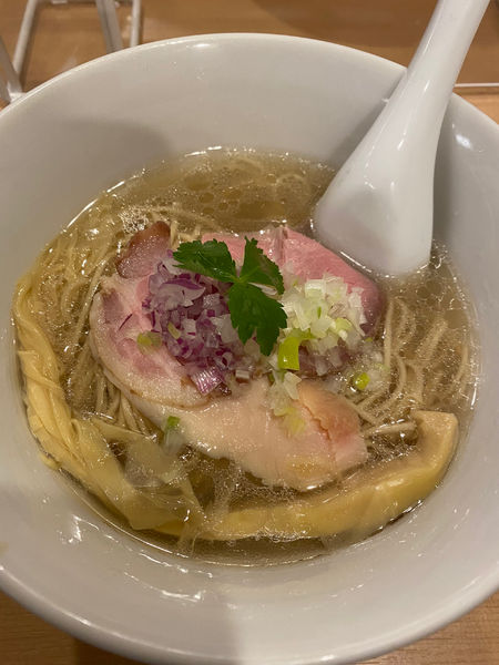「塩ラーメン」@麺匠 一粒万倍 河原町店の写真