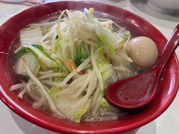 「350g野菜塩チャーシューメン」@麺屋 一の写真