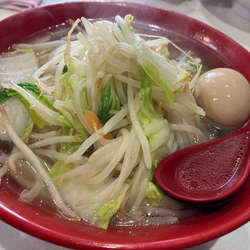 350g野菜塩チャーシューメン