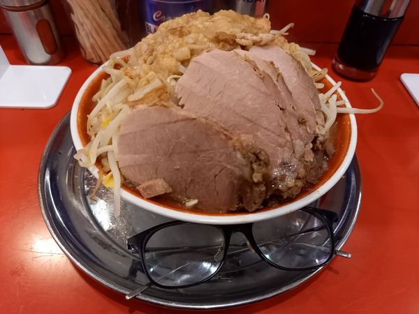 「小ラーメン豚入り」@ラーメンタロー 五反田の陣の写真