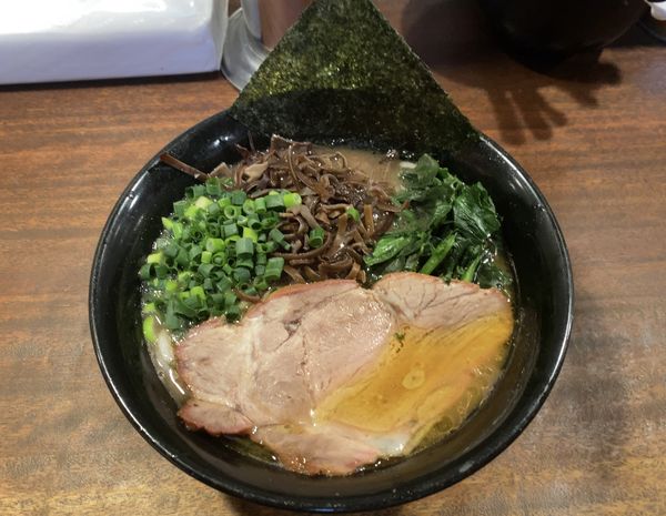 「【限定】塩とんこつ」@家系ラーメン クックらの写真