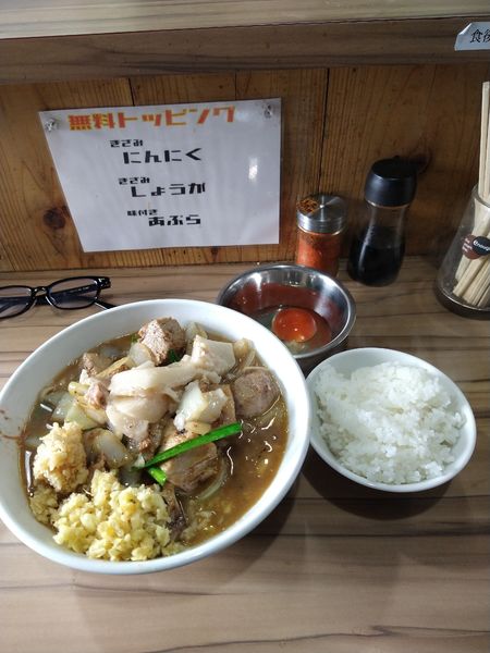 「スタミナ+こだわり卵　900円」@ヒノブタスタミナ 南越谷店の写真