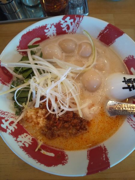 「台湾豚骨味玉ラーメン」@一番軒 可児店の写真