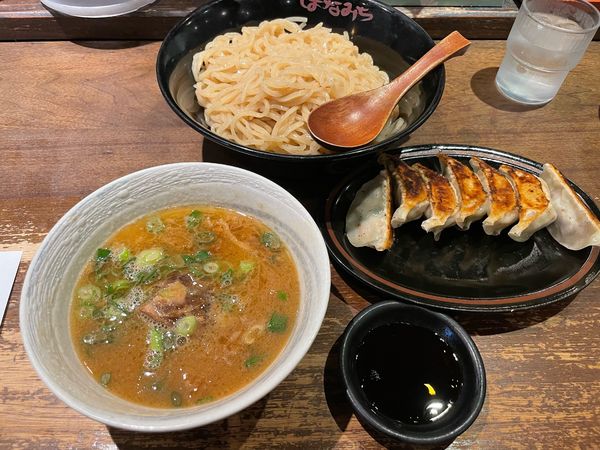 「特製つけ麺大」@麺匠はなみち 長居公園店の写真