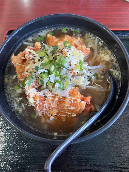 「唐揚げラーメン」@四川料理 福満楼の写真