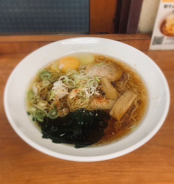 「中華そば（ネギ多め￥420）他」@大江戸そば 上野9・10番ホーム店の写真