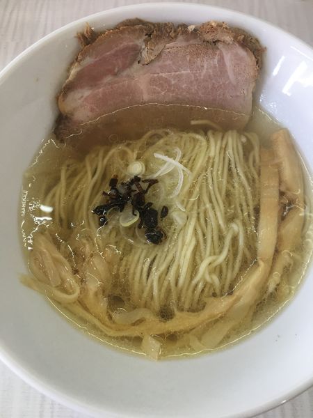「しおらーめん　730円」@拉麺 しのざきの写真