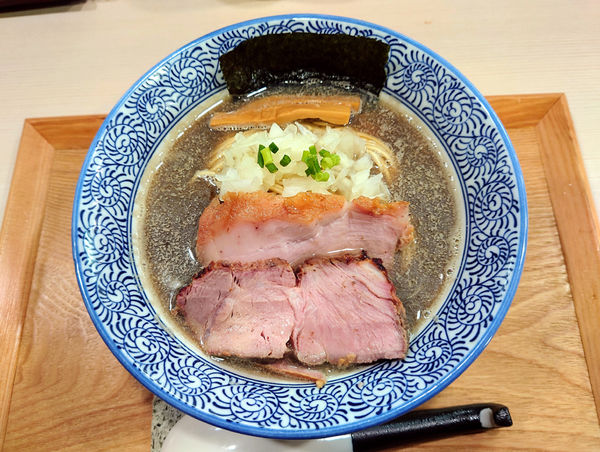 「限定 淡麗煮干しそば(醤油)」@煮干しつけ麺 宮元の写真