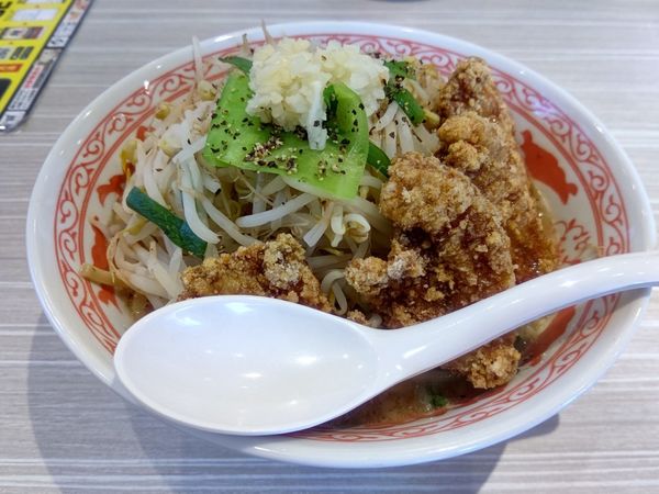 「パイコー特濃味噌青春らーめん(中盛)890円→700円」@高崎青春ブタ二郎の写真