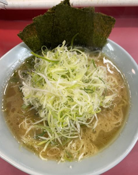 「ワカメラーメン大盛りネギ増し」@ラーメン大将 六浦店の写真