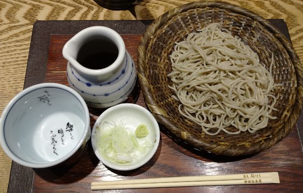 「十割せいろ（990円）」@掌庵 蕎麦 石はら 本店の写真