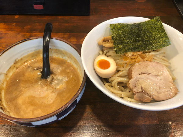 「濃魚つけ麺醤油」@オリオン食堂の写真