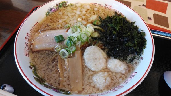 「つくねトッピングの雷鳥」@らーめん たけみやの写真