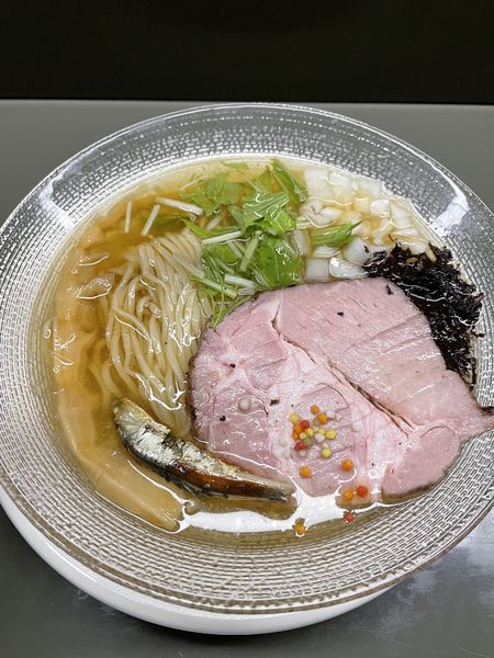 「ひやし煮干し全量らーめん」@らぁめん登里勝の写真