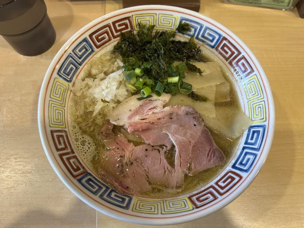 「淡麗煮干しそば並盛(150g)900円」@淳之助製麺所の写真