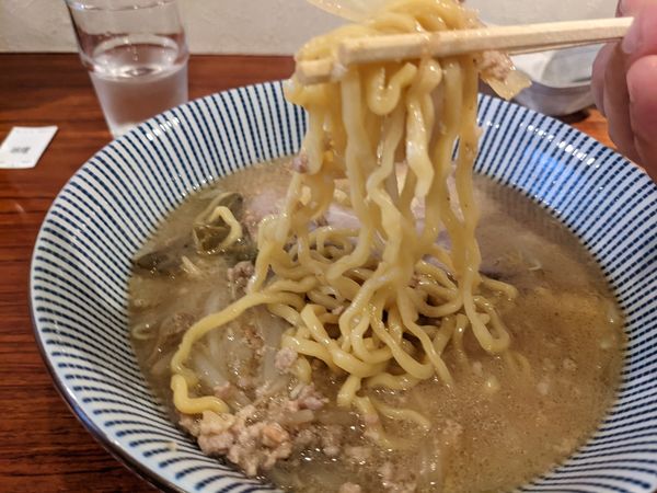 「味噌ラーメン850円」@灼味噌らーめん 八堂八の写真