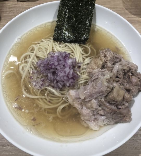 「肉しおにぼ1100円」@煮干し Noodles Nibo Nibo Cinoの写真