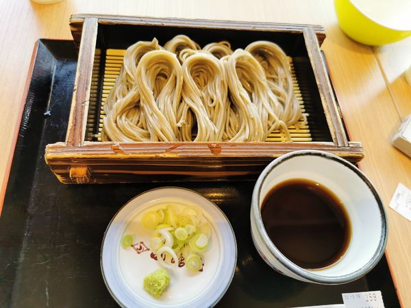 「へぎそば」@越後へぎそば処 赤城高原SA店の写真