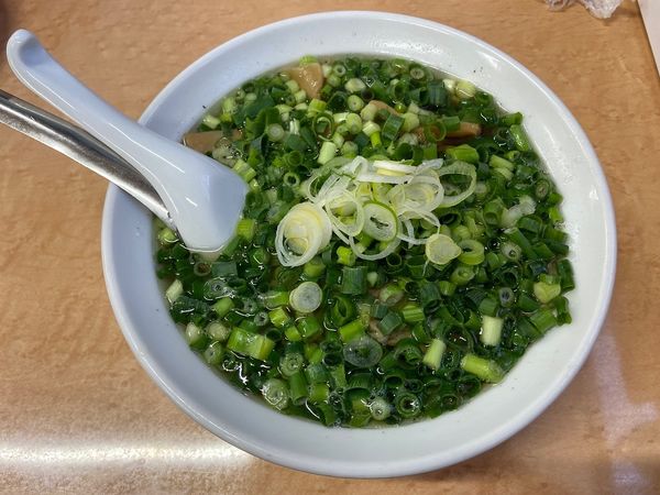 「青ねぎラーメン（醤油）」@太七の写真