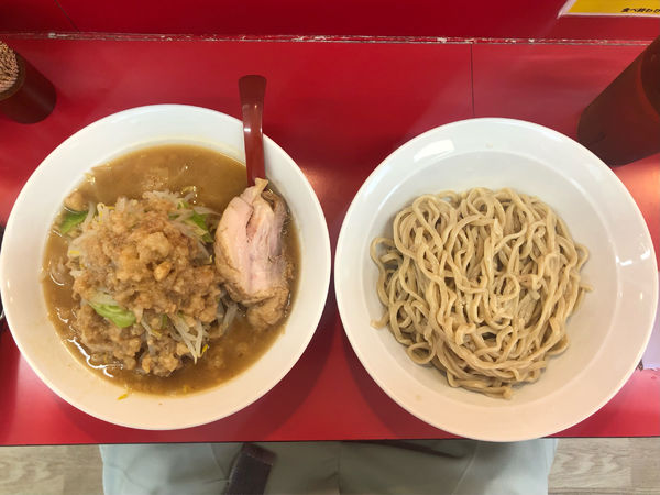 「小つけ麺（麺300g）」@立川マシマシ 古河125号店の写真