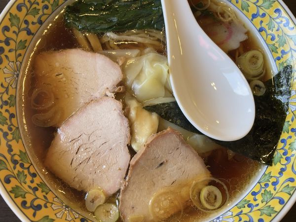 「ワンタンメン920円」@白河手打中華たいちの写真