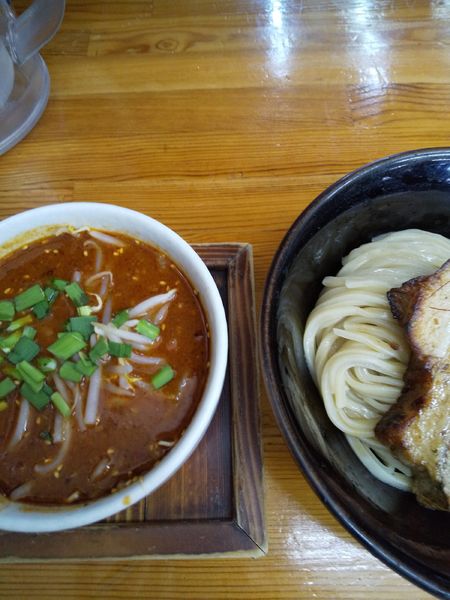 「つけ麺（濃厚味玉付き）」@ラーメン・つけ麺 爆王の写真