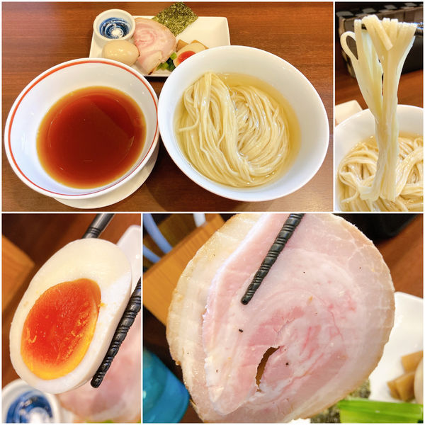 「つけめん＋味玉」@とものもとの写真