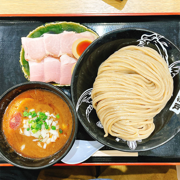 「甘エビ特製全部入りつけ麺」@松戸富田麺桜の写真