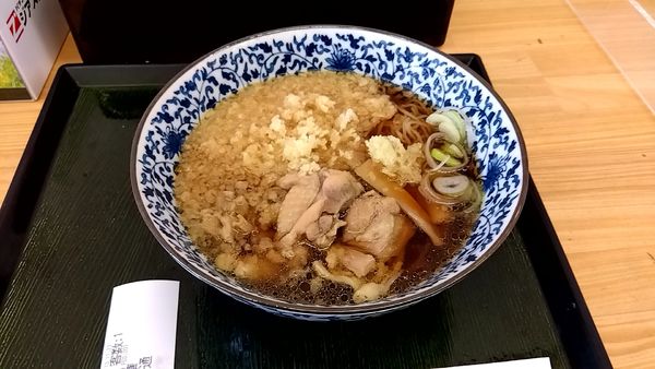 「鶏中華（５３０円）」@そばうどん 都夢の写真