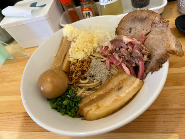 「まぜそば」@煮干らーめん 川むらの写真