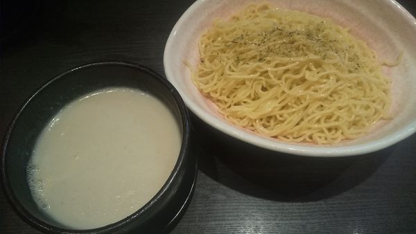 「【春の限定細つけ麺乱打】カチョエペペつけ麺(¥920)」@ラーメン大至の写真