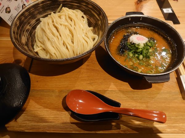 「元祖めんたい煮こみつけ麺」@元祖めんたい煮こみつけ麺の写真