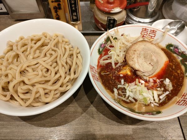 「麻婆豆腐つけ麺」@つけめんTETSU 丸井北千住店の写真