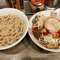 麻婆豆腐つけ麺