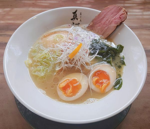 「塩(白湯)」@真心の写真