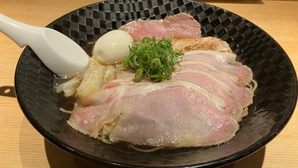 「特製叉焼麺」@鶏そば 山もとの写真