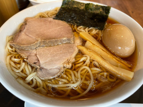 「豚玉中華そば大」@舎鈴 桶川店の写真