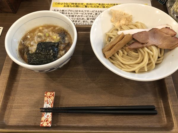 「つけ麺並　替えつけ」@つけめん さなだの写真