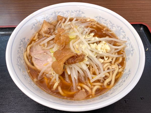 「豚なべそば 850円」@自家製らぁめん なべそばの写真