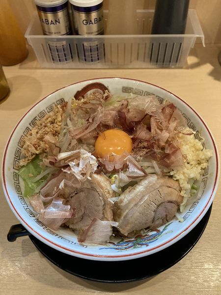「小ラーメン 汁なし」@豚山 中野店の写真