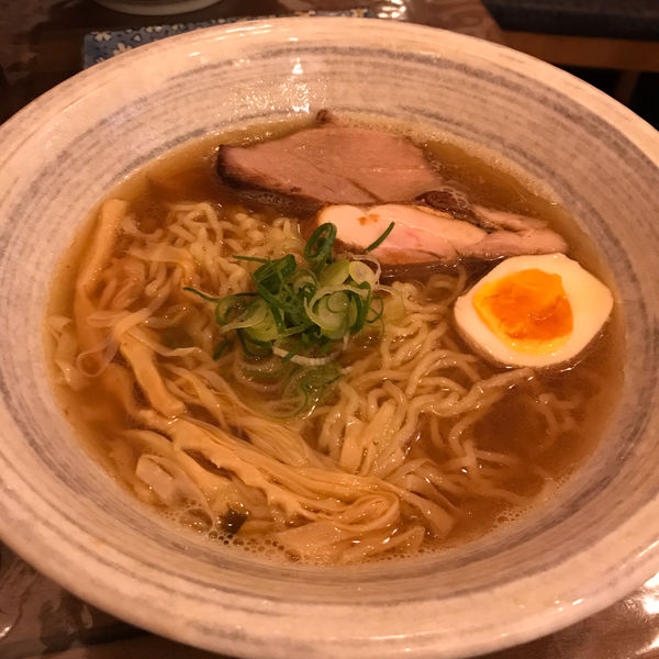 「こく旨中華そば」@比内地鶏中華そば 田乃井の写真