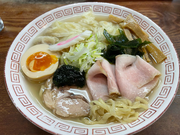 「ワンタン麺（塩）950円」@良温(Ra-on)の写真