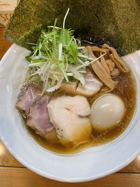 「特製とりSoba¥980」@中華蕎麦 円雀の写真