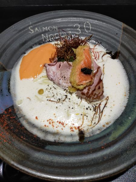 「白サーモン」@サーモンnoodle3.0の写真