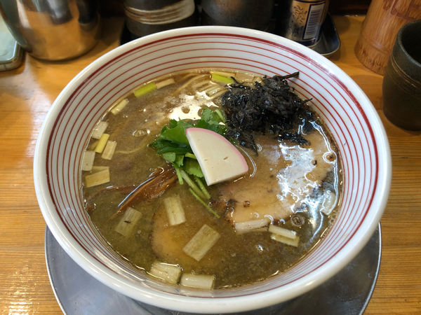 「煮干し中華そば(醤油)」@我的中華そば 机上の空論。の写真