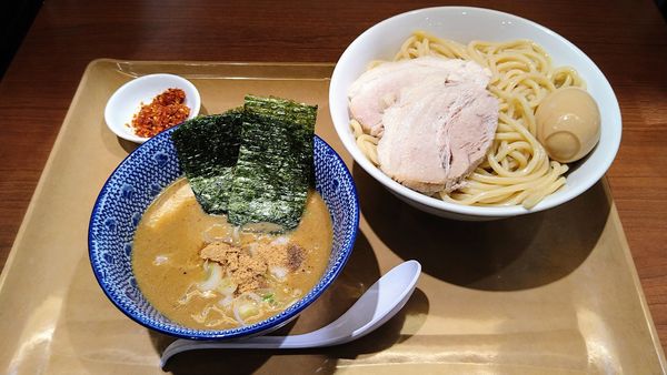 「特製辛つけめん(大)」@白楽 栗山製麺 ラゾーナ川崎店の写真